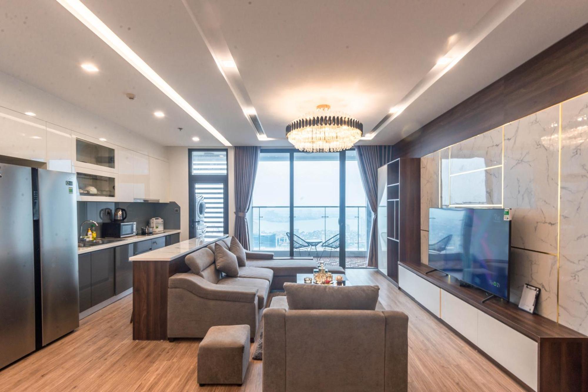 Luxury Serviced Apartment Vinhomes Metropolis Premium Hanói Exterior foto